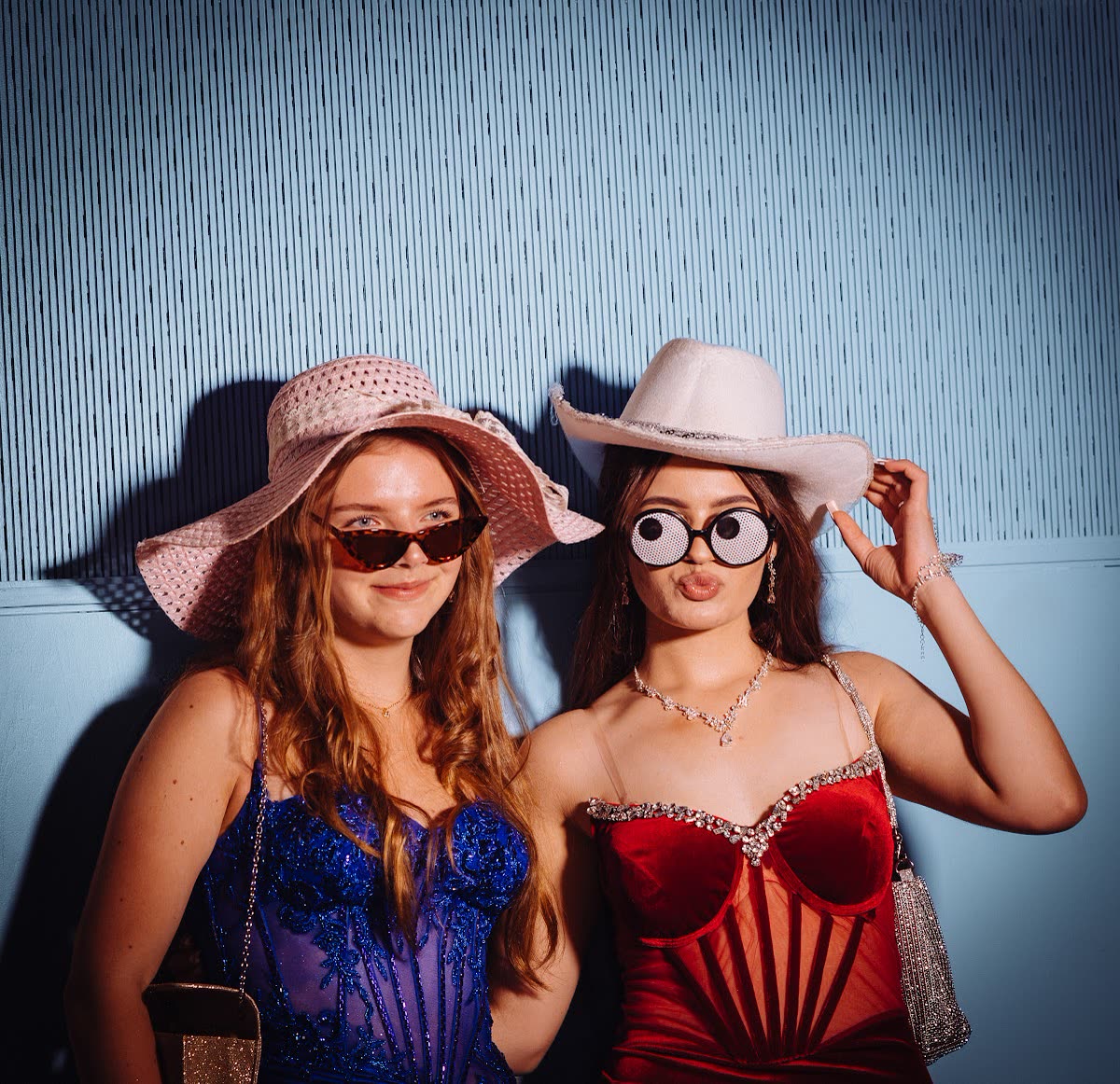 Guests enjoying the photobooth